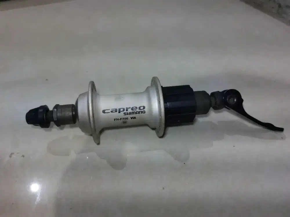 Shimano Capreo FH-F700 rear hub.