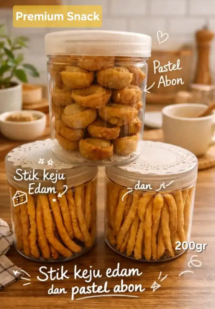 Pastel Abon dan Stick Keju Edam