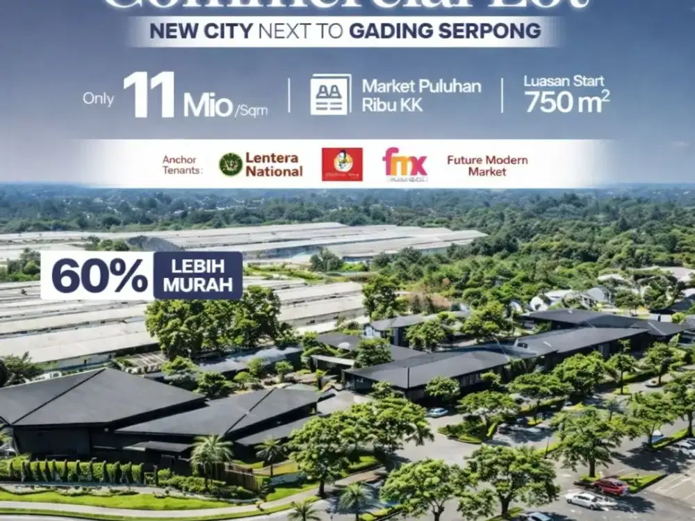 Ruko Terbaru Kawasan Strategis Summarecon Pusat Kuliner, Sekolah International, Rumah Sakit