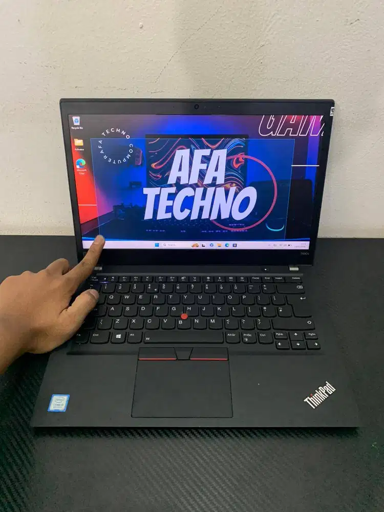 Lenovo Thinkpad T490S Touchscreen | Intel Core I5 Gen 8| RAM 8|SSD 256