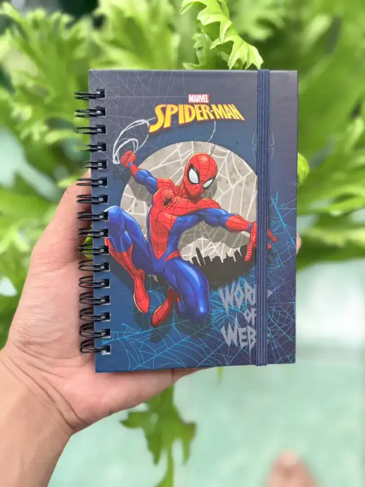 Notebook Spiral Spider-Man Marvel – Gratis!