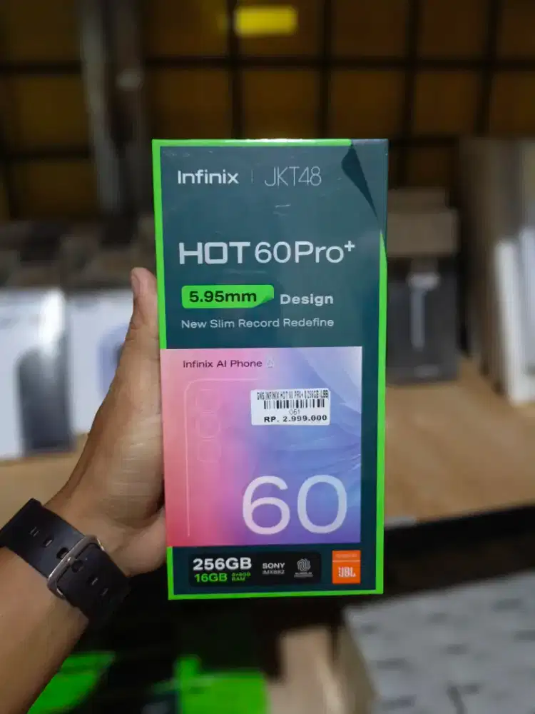 INFINIX HOT 60 PRO+ 16/256GB 'ATLANTIS DAHSYAT'