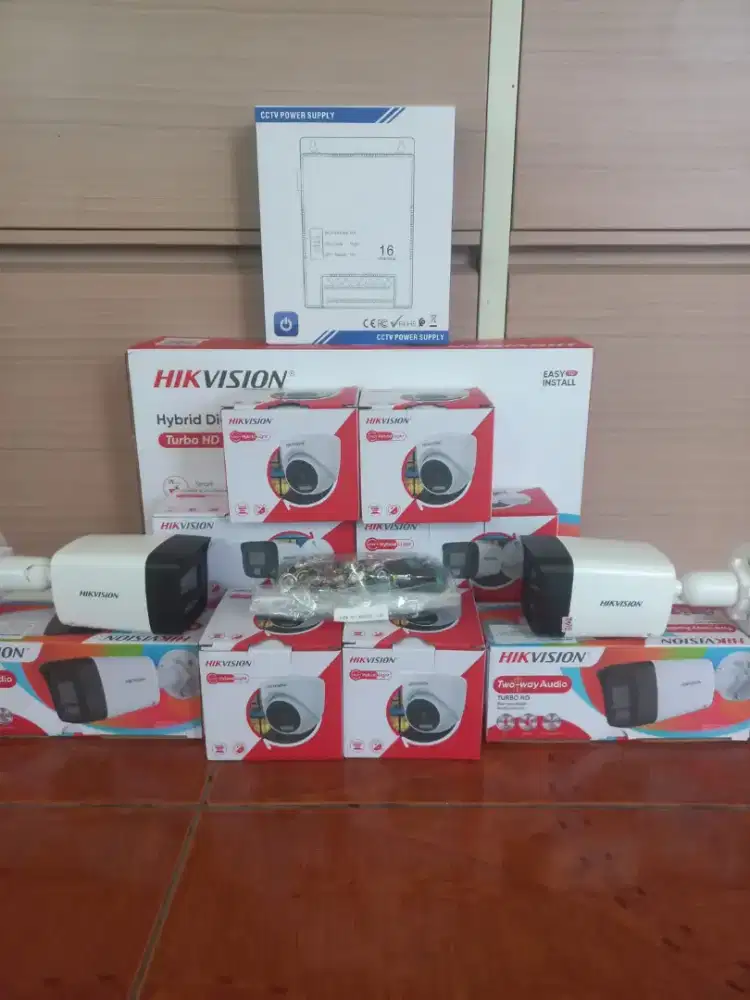 Kamera CCTV + Pasang