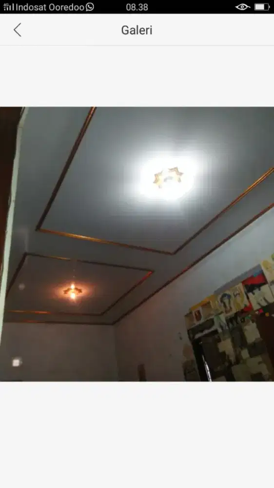 Plafon gypsum dan pvc