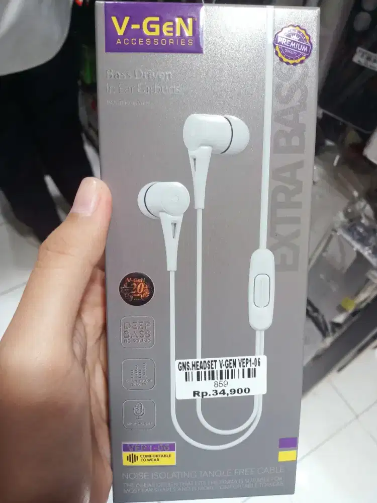 HEADSET V-GEN VEP1-06| ATLANTIS DAHSYAT