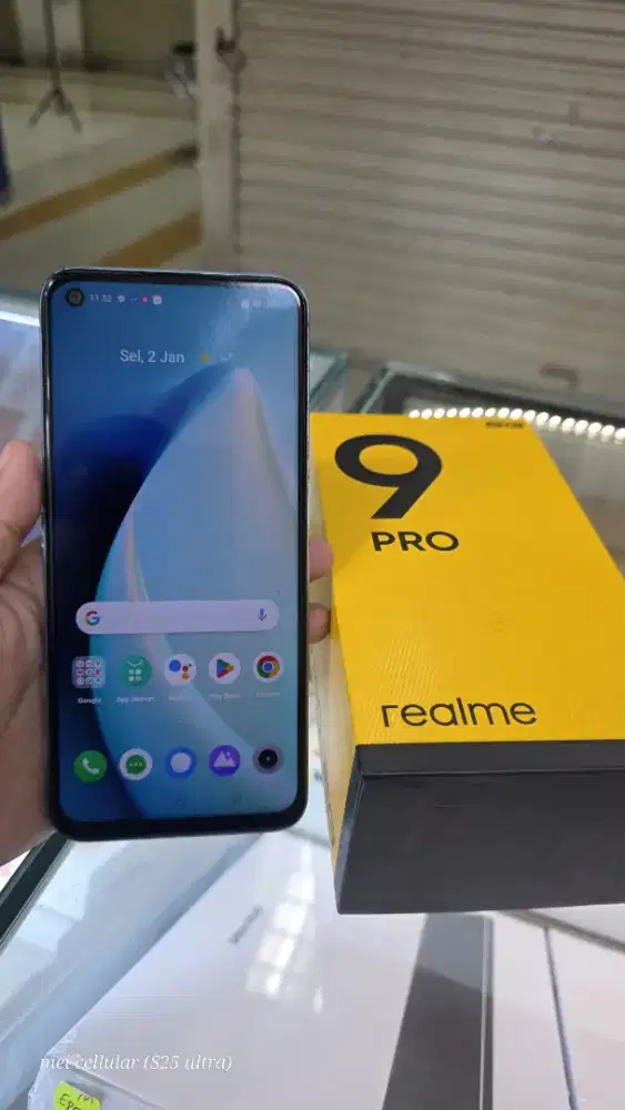 Realme 9 pro 5G ram 8gb/128gb second hp + dus aja bisa TT dan kredit