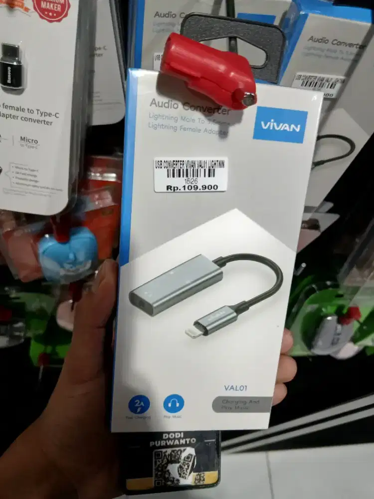 USB CONVERTER VIVAN VAL01 LIGHTNIN |ATLANTIS DAHSYAT