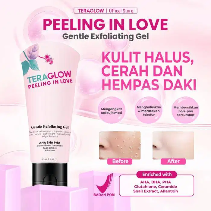 TERAGLOW Peeling Set 3 – AHA BHA PHA + 16x Hyaluronic + 5x Peptide