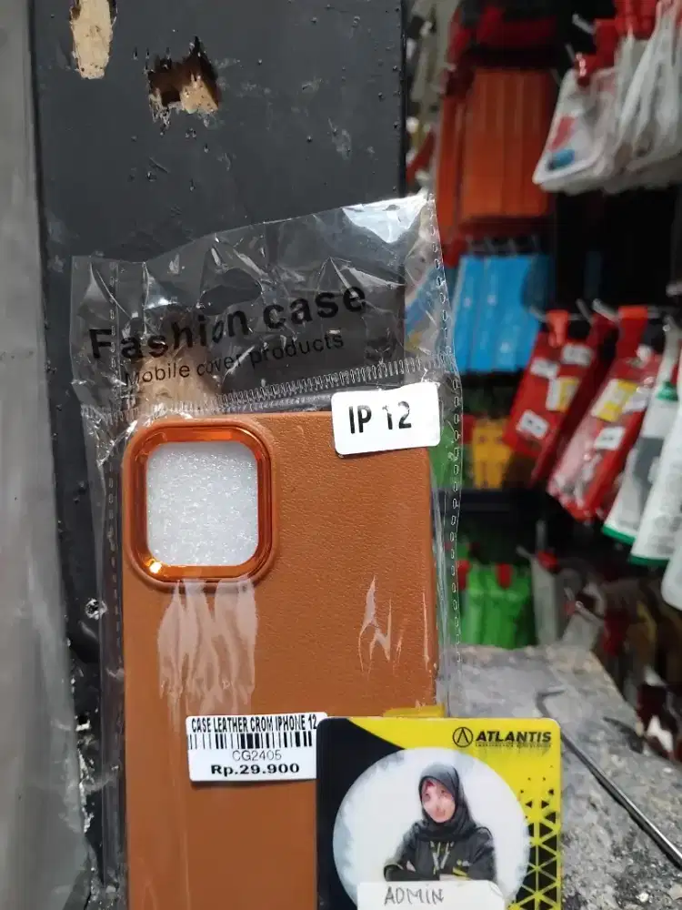 CASE LEATHER CROM IPHONE 12 | ATLANTIS DAHSYAT