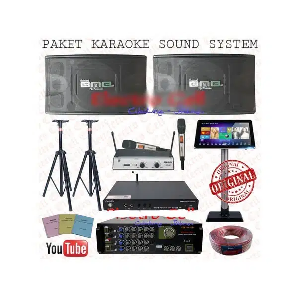 DIJUAL Paket Karaoke Sound System