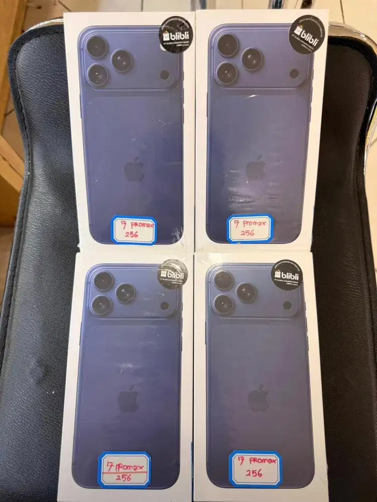 Iphone 17 promax 256gb new resmi