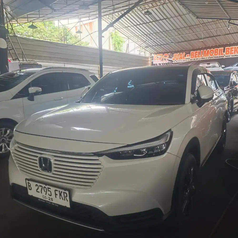 Honda HR-V SE Sensing 1.5 Matic Putih Mutiara 2023 Nopol B Ganjil