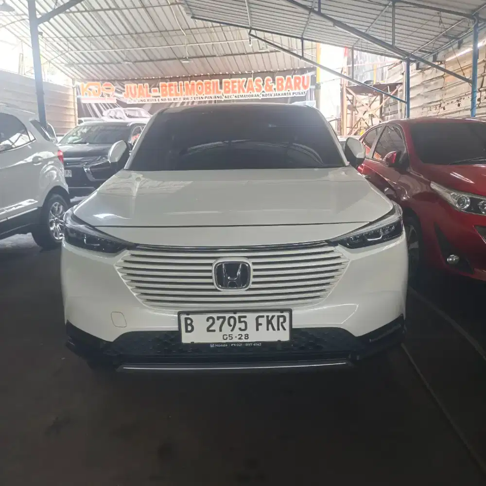 Honda HR-V SE Sensing 1.5 Matic Putih Mutiara 2023 Nopol B Ganjil