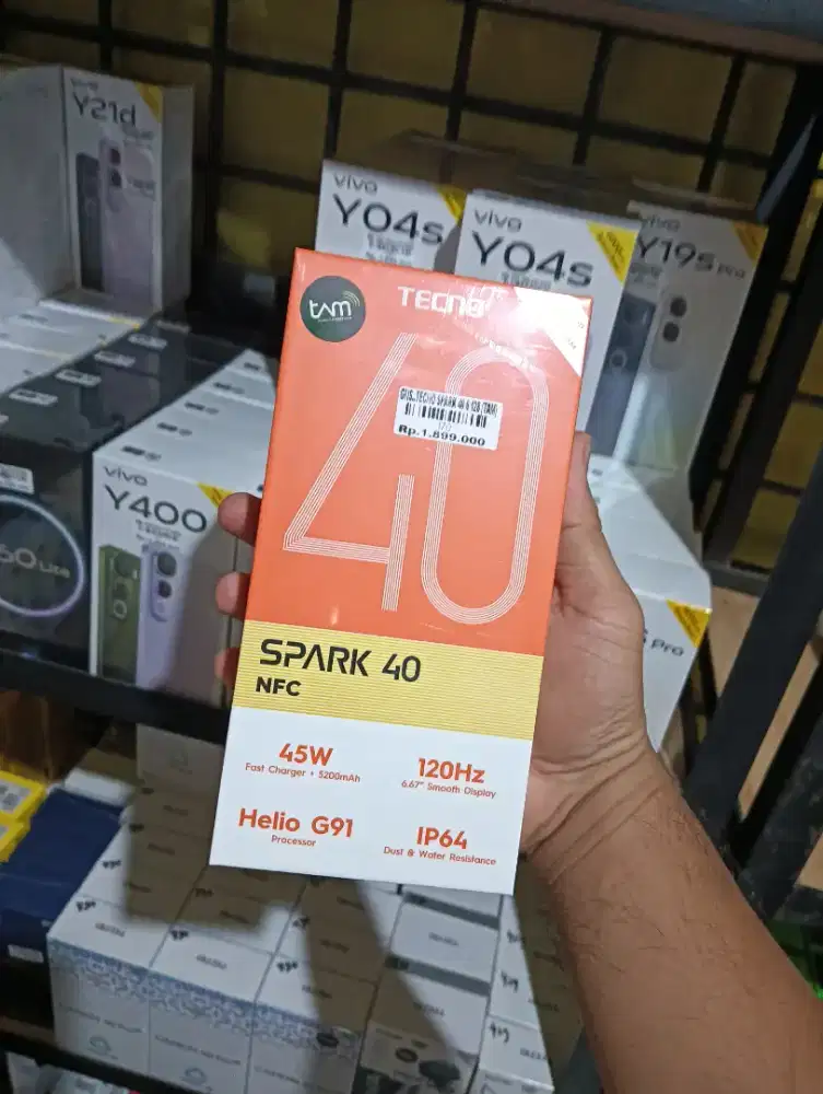 TECNO SPARK 40 6/128 | ATLANTIS DAHSYAT