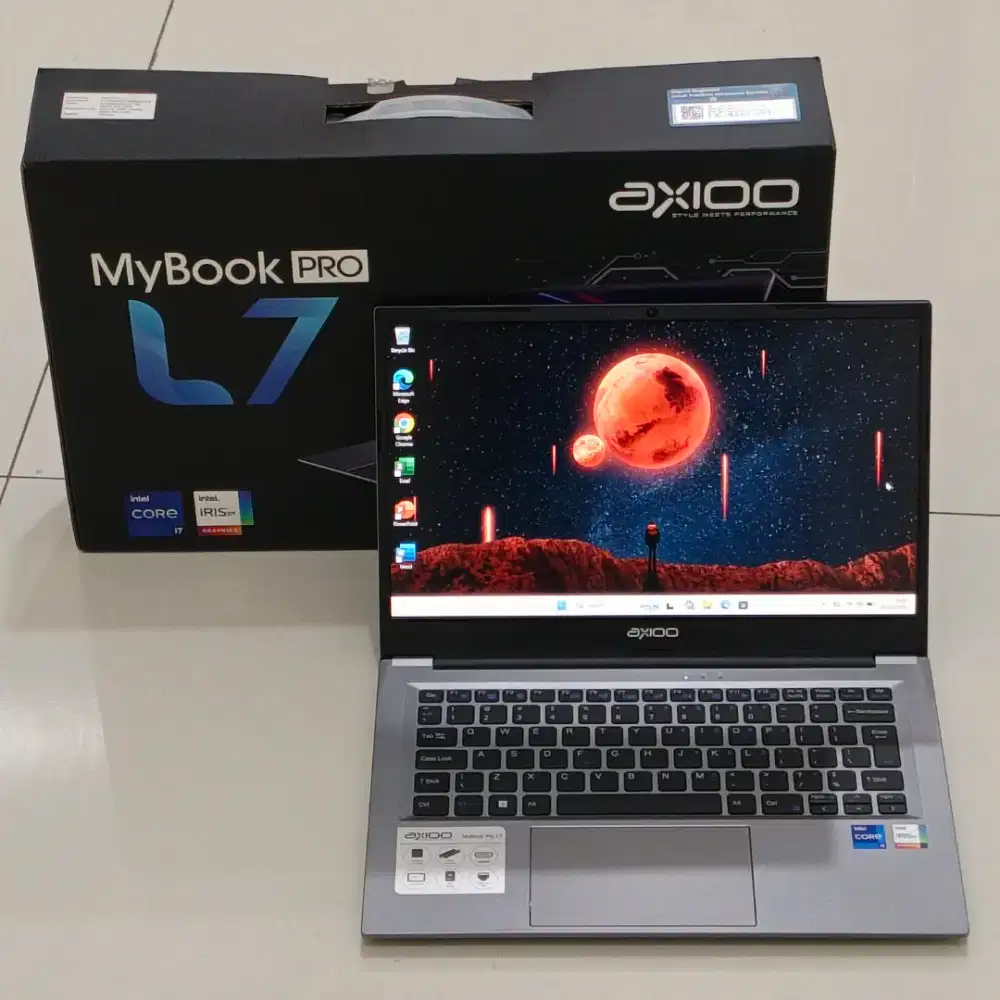 AXIOO MYBOOK PRO L7 I7 GEN 12 RAM 16GB SSR 2TB
