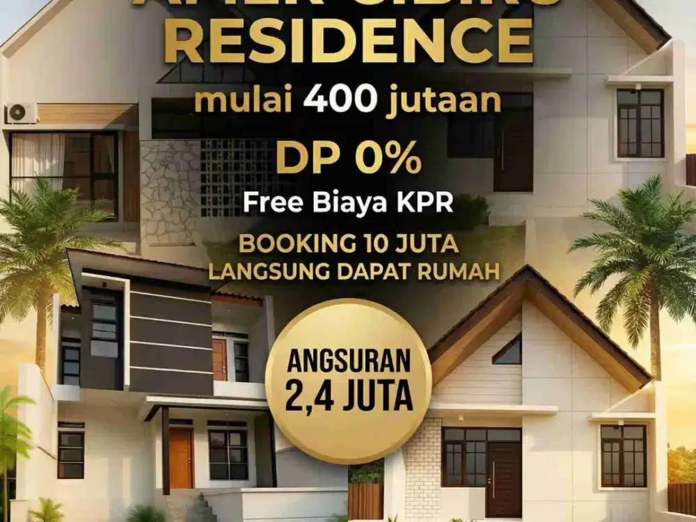 JuAl 10 Unit Amer Cibiru Residence