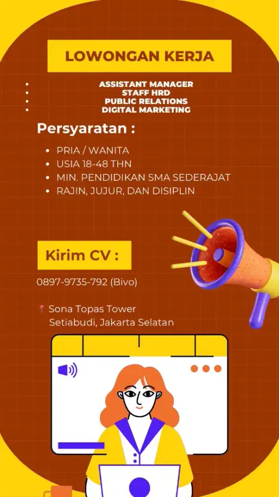 Staff manager dan Public Relations