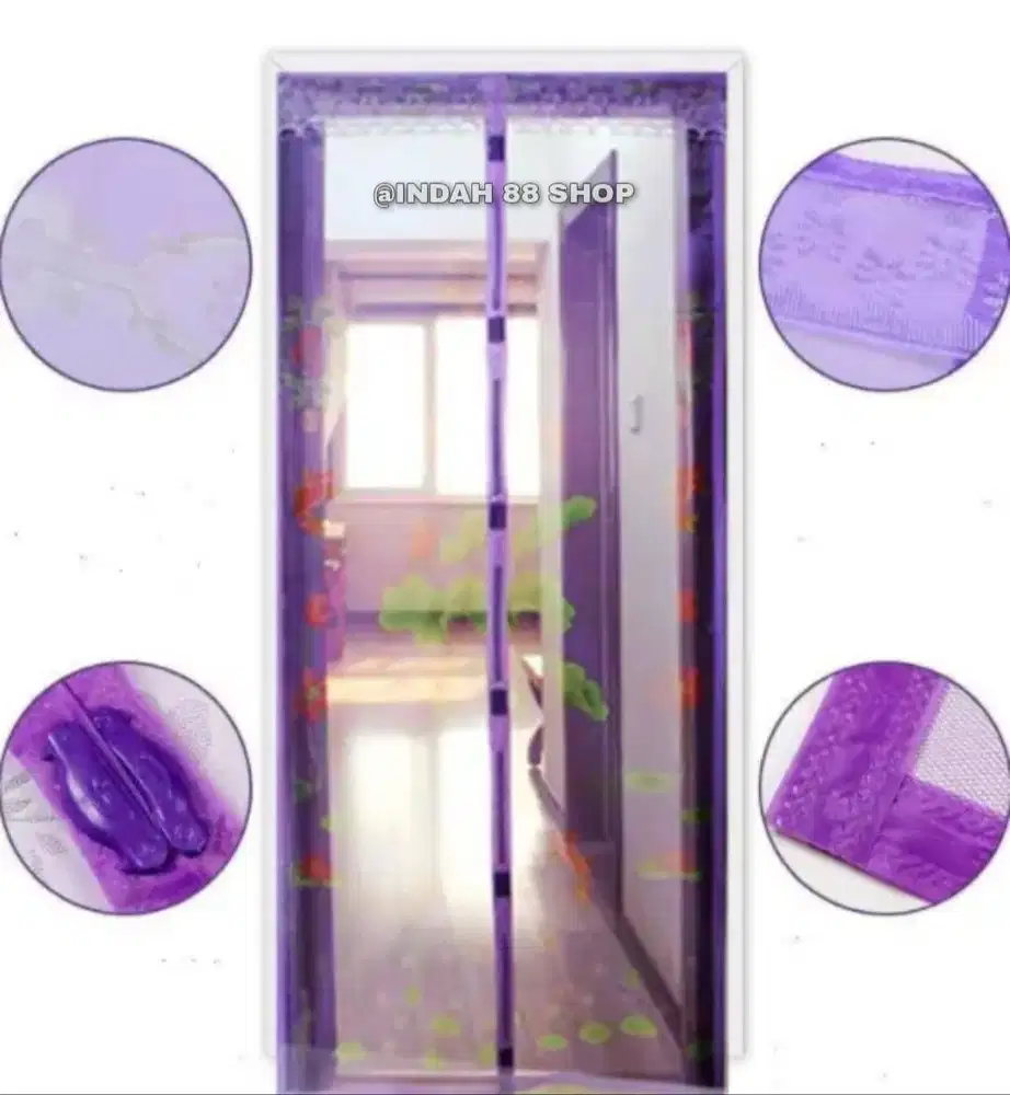 Tirai Magnet Pintu 100 x 210cm