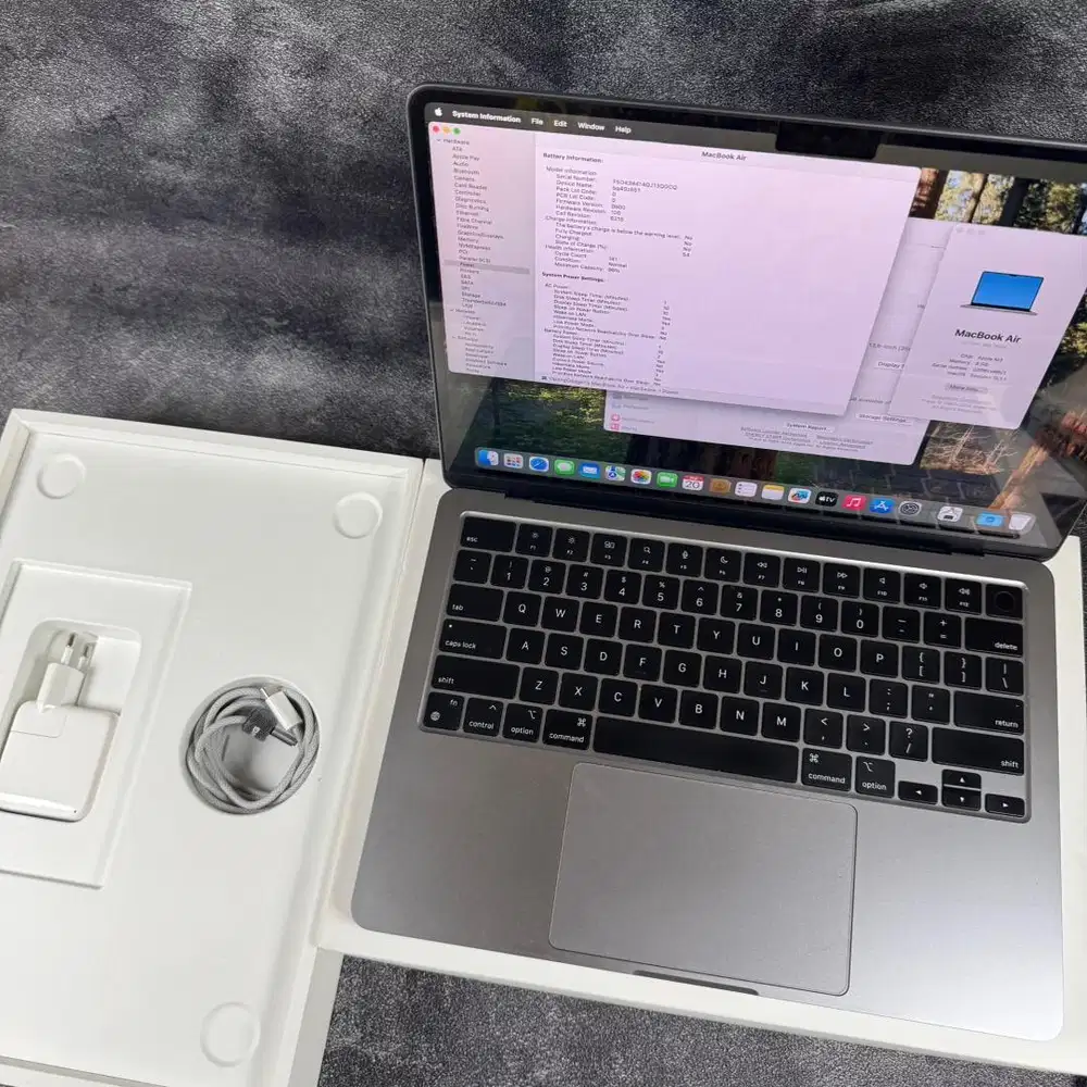 Macbook Air M3 13” 8/256 Grey BH 96 CC 141