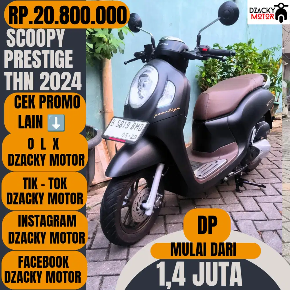 SCOOPY PRESTIGE 2024  SECOND LIKE NEW