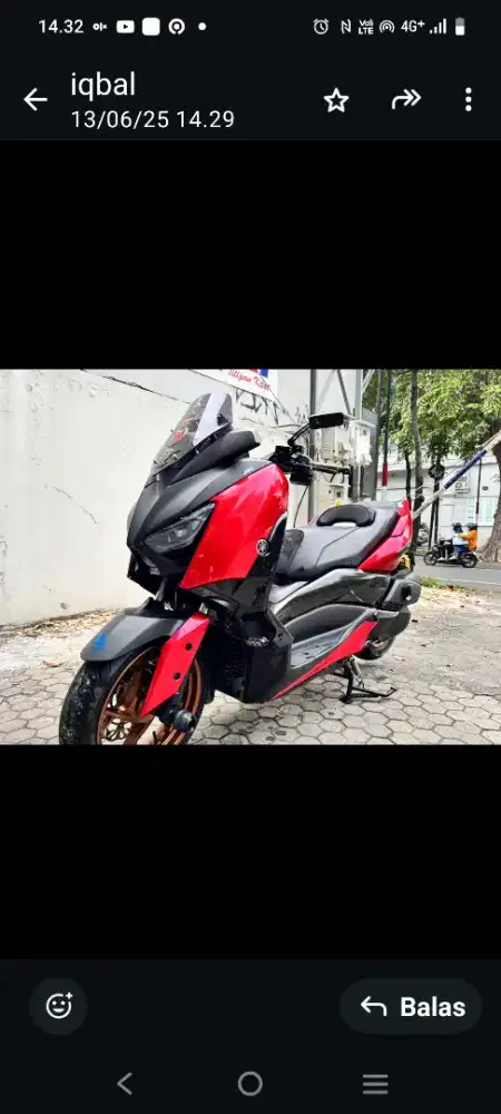 Dijual XMax 250 CC full Acesoris