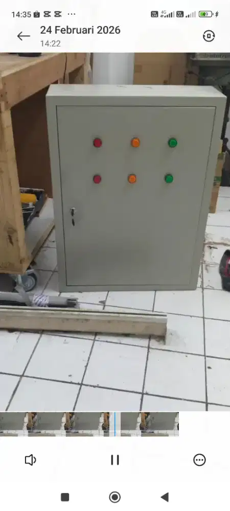 Pembuatan panel listrik untuk pabrik dan rumah