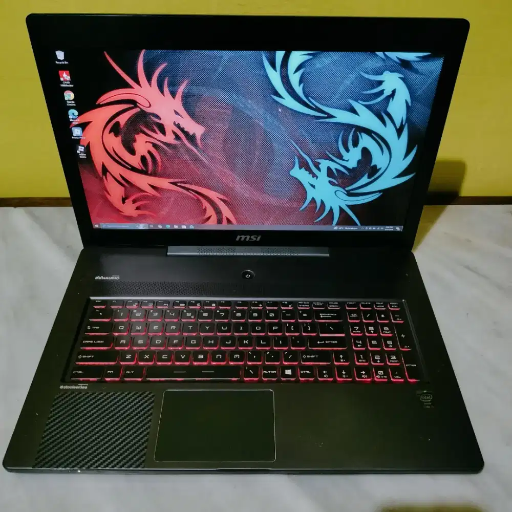 Gaming Laptop 17 Full HD core i7 RAM 16GB NVidia GTX MSI Stealth Pro