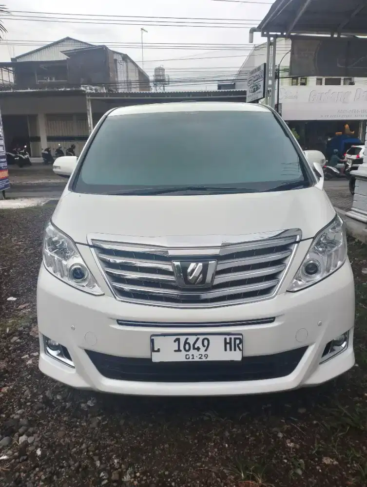Alphard 2014 Km 62 ribu Ful ori