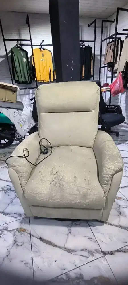 sofa recline apa adanya