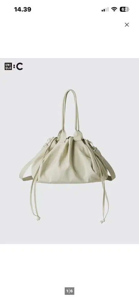 TAS UNIQLO ORI BARU 2 x pakai