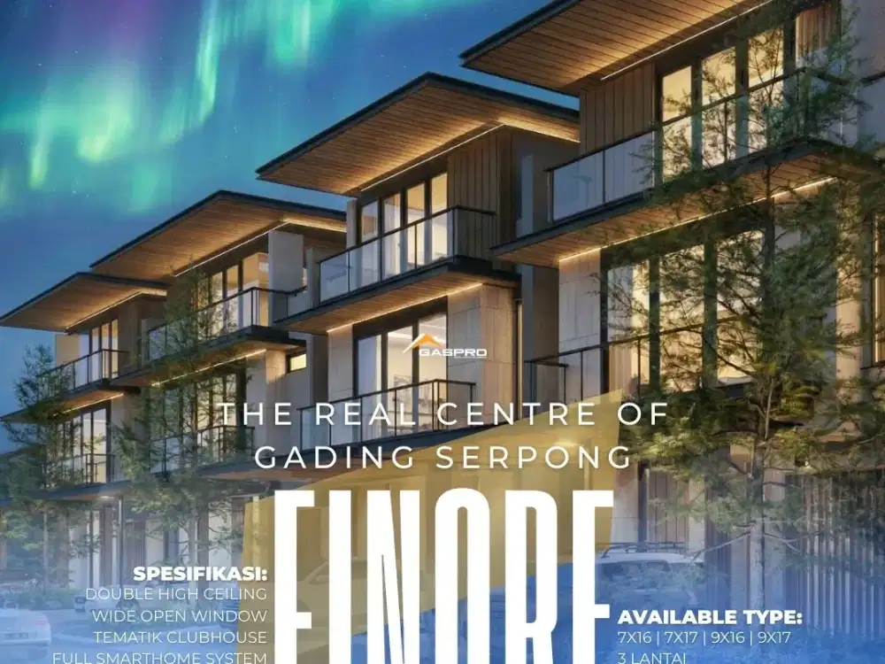 Lingkungan Paling Eksklusif Finore Summarecon Gading Serpong – Pilihan Termewah 2026