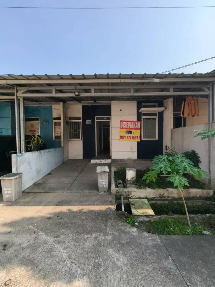 Kesempatan Emas Sewa Murah Rumah tipe Cluster di Citra Raya Tangerang