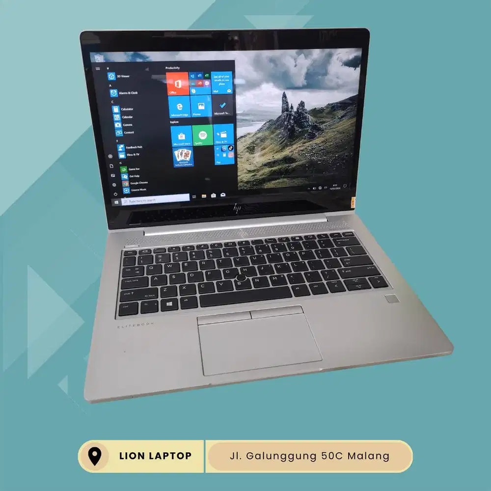 Core i7 gen 8 RAM 8GB Touchscreen Slim HP Elitebook 830 G6 [24|02]