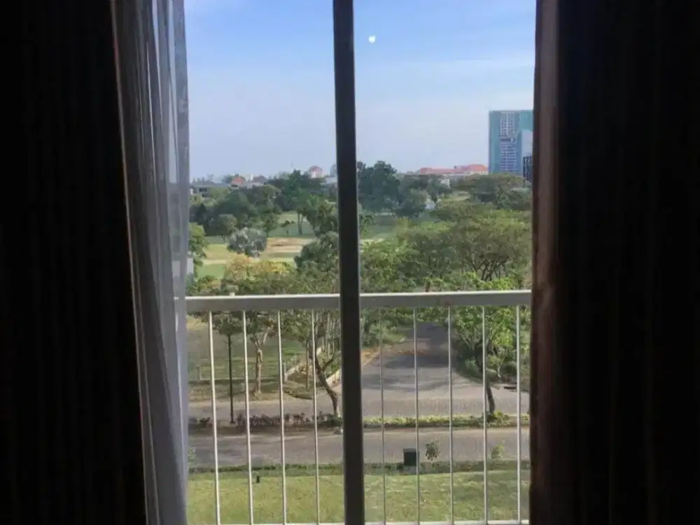 Golf View! Dijual apartemen puncak bukit golf