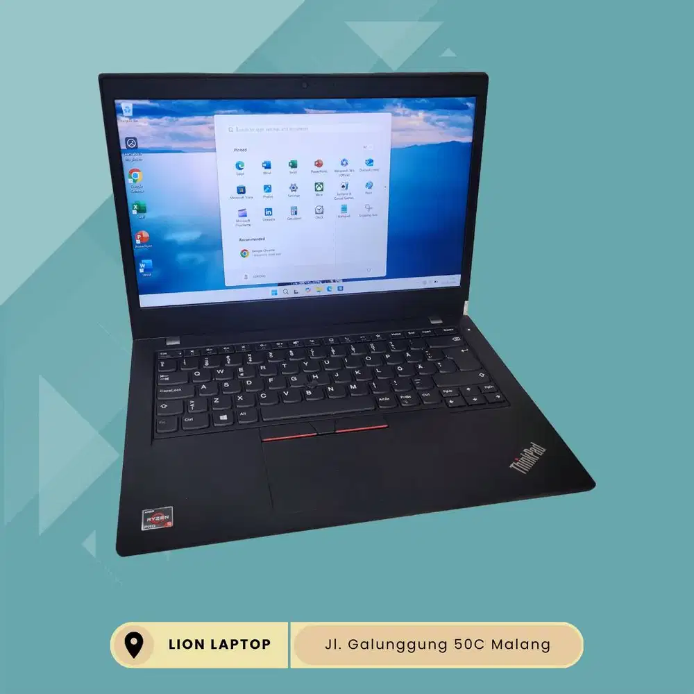 Gaming/Editing AMD Ryzen 5 PRO 8/256 MULUS Lenovo Thinkpad L14 [24|02]