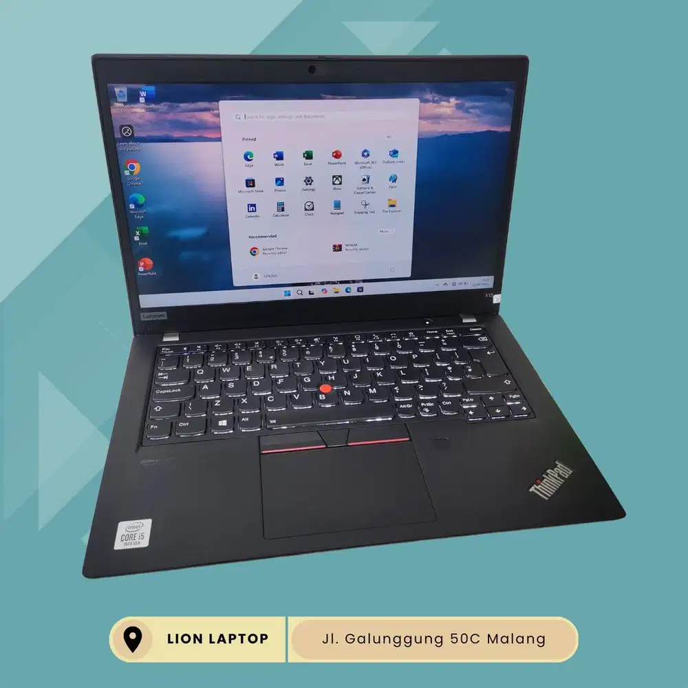 Core i5 Gen 10 slim mulus RAM 8GB SSD 256 Lenovo Thinkpad X13 [24|02]