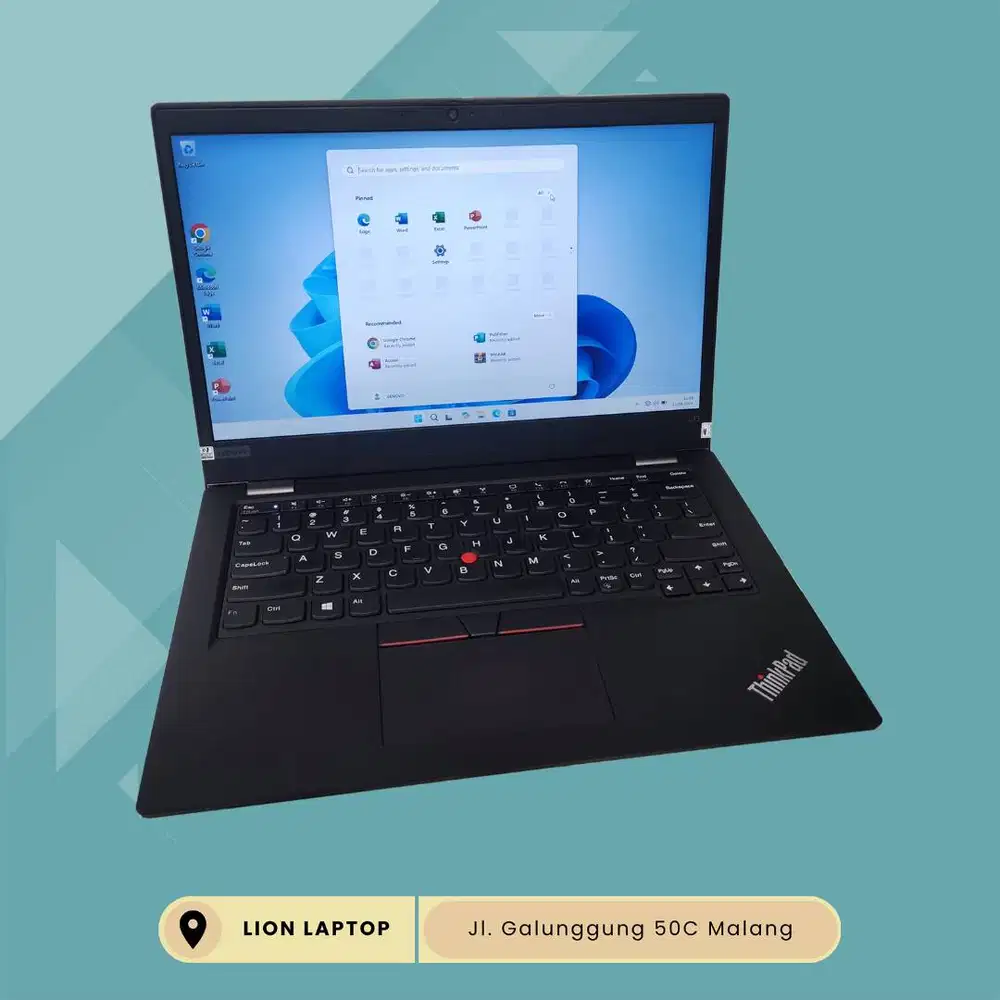 i5 GEN 11 3 JUTAAN RAM 8 SSD 256 Lenovo Thinkpad L13 [24|02]