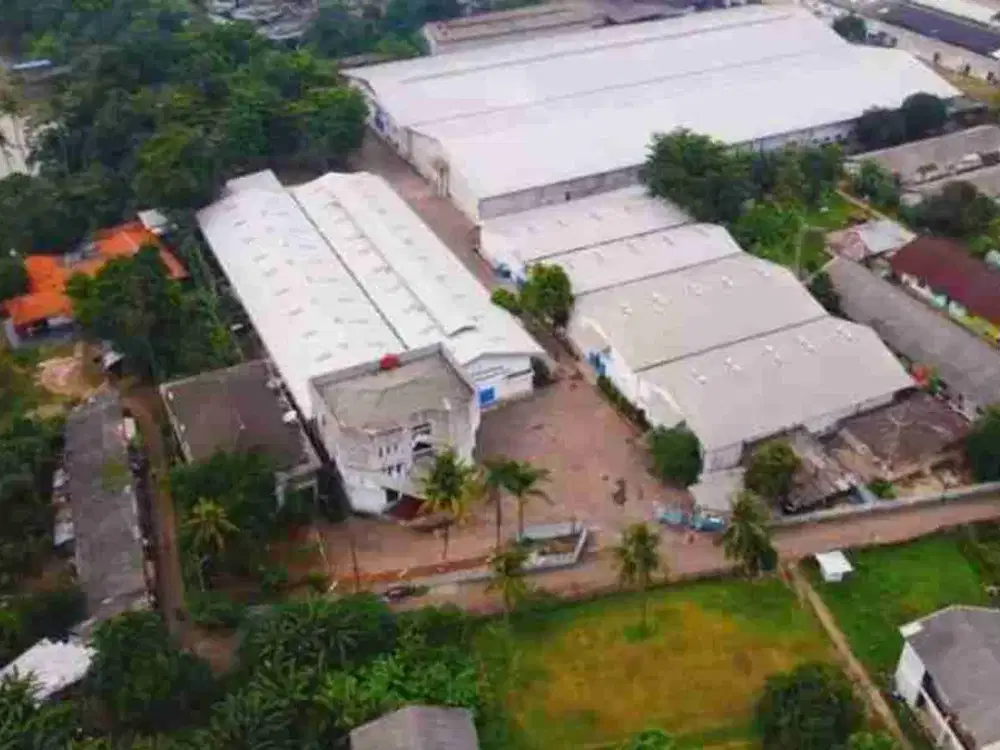 GUDANG DI COKOKOL TANGERANG LOKASI STRATEGIS DI JALAN UTAMA
