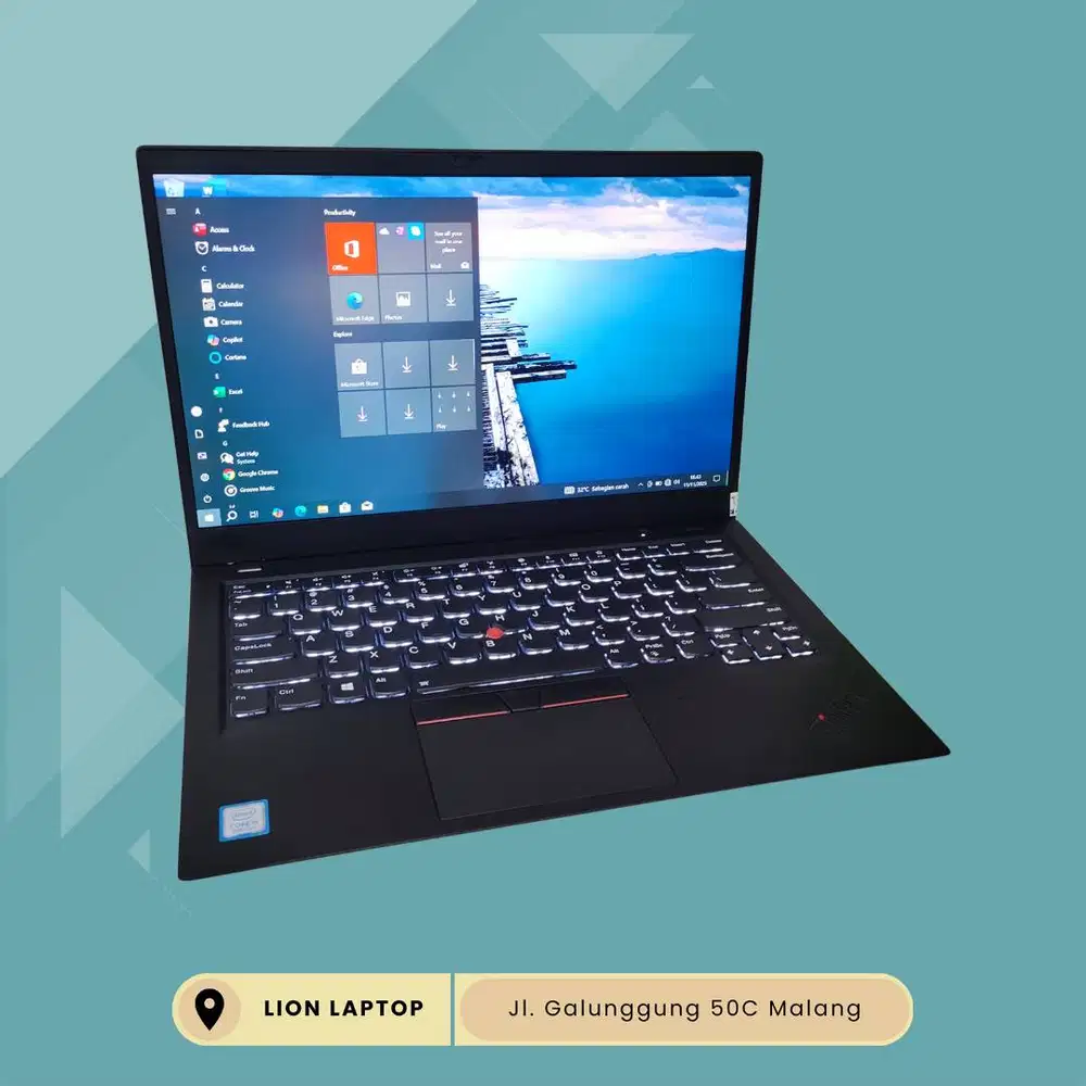 X1 Carbon Slim Ringan i5 gen 8 8/256 [24|02]