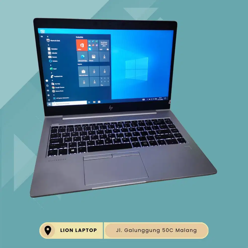 FUll Aluminium Body Core i7 gen 8 8/256 HP Elitebook 840 G6 [24|02]