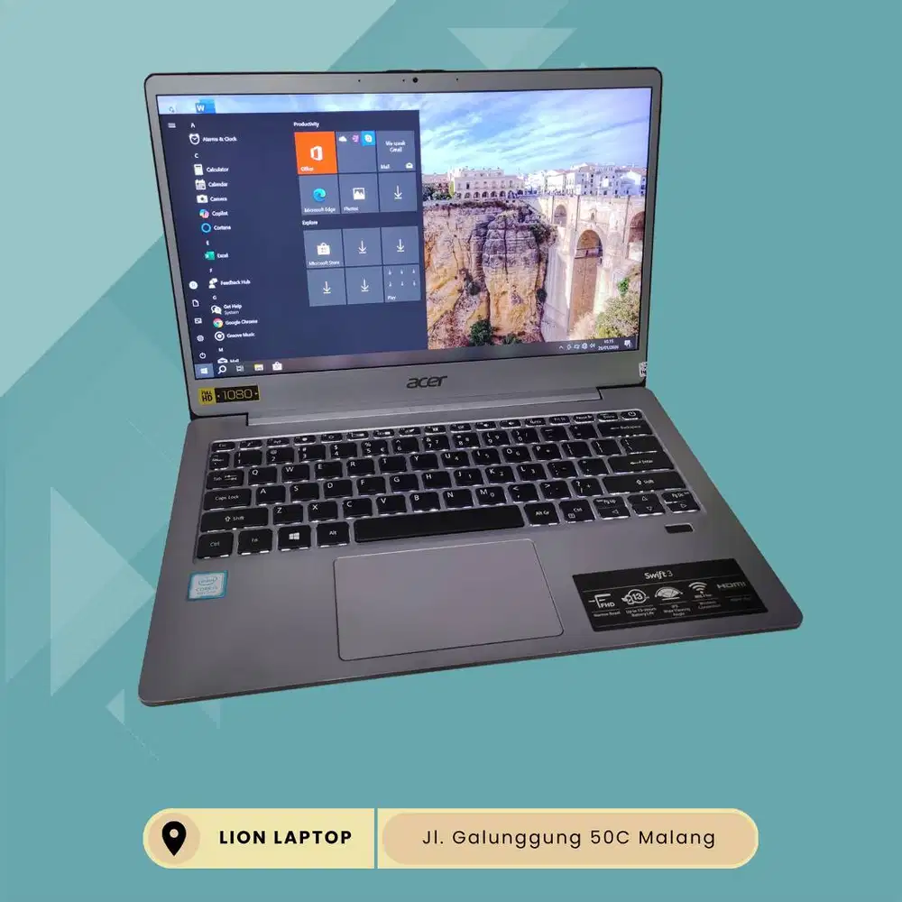 Super Slim Core i5 Gen 8 8/25 Acer Swift 3 SF313-51 [24|02]