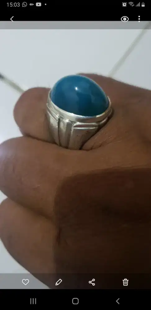 Batu Bacan Ikatan Perak