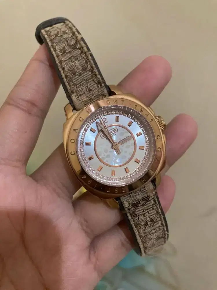Jam tangan coach ori