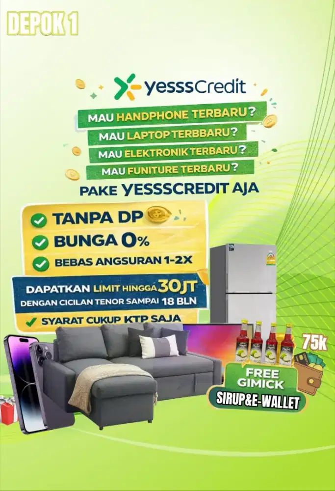 Cicilan hp Samsung cuma pakai ktp aja