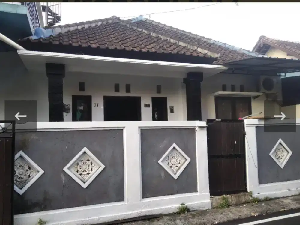 Rumah 2 lantai di Kori nuansa taman gria jimbaran kawasan padat dan ramai semi furnished
