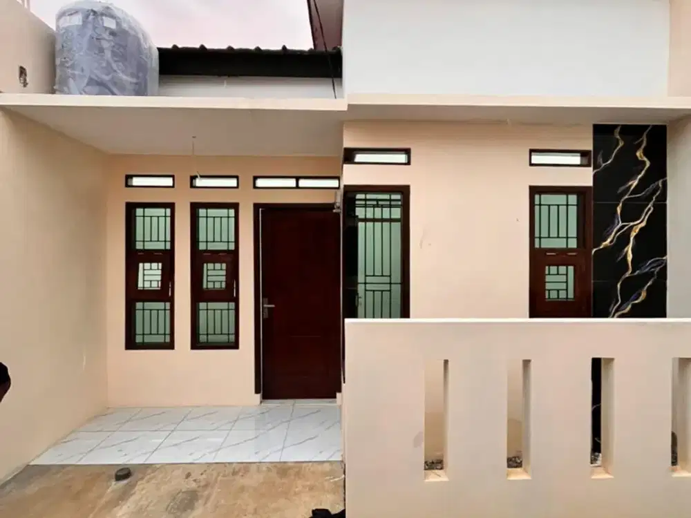 Rumah murah nyaman dan asri dekat stasiun