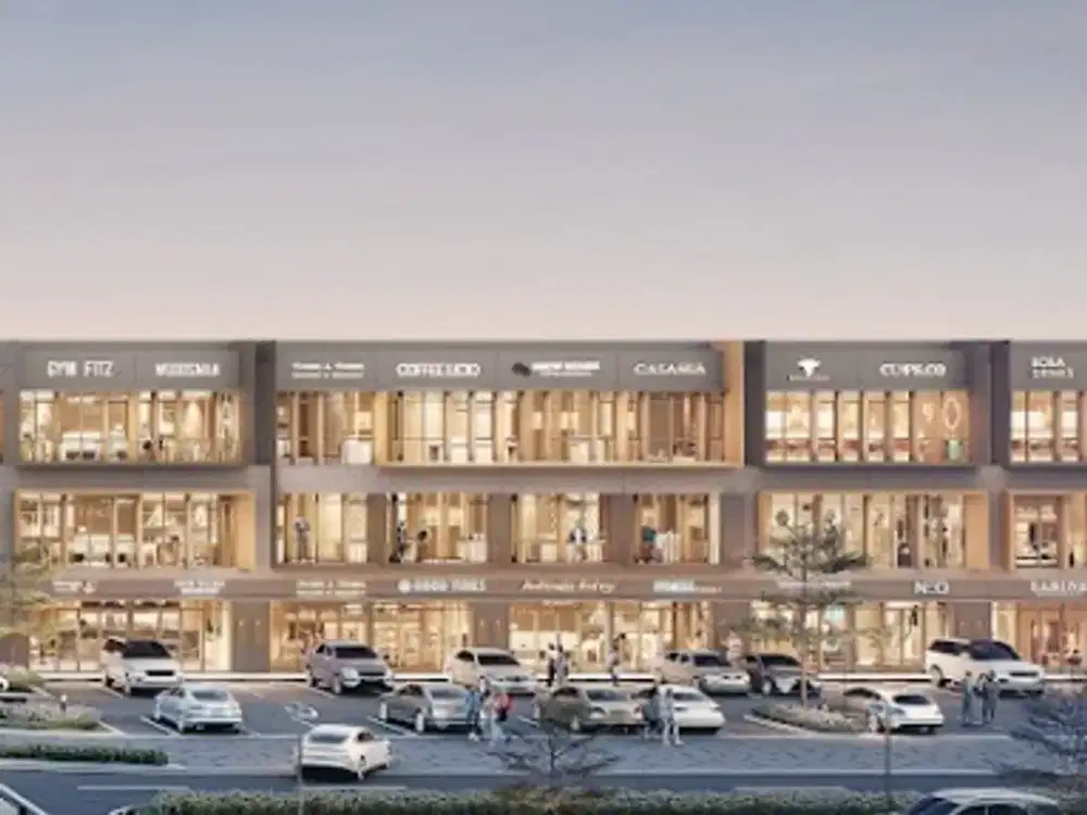 AUTO CUAN! RUKO 3 LANTAI HADAP JALAN UTAMA BSD LANGSUNG!