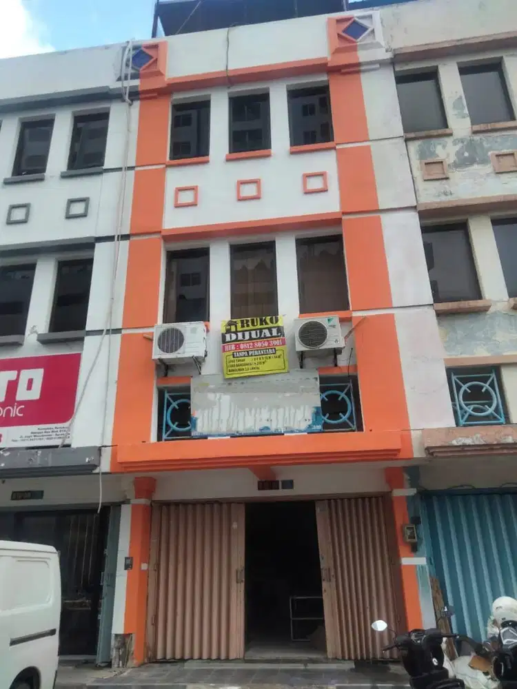 DIJUAL Ruko Mannga Dua Wonokromo Surabaya 3.5 Lantai Kawasan Strategis