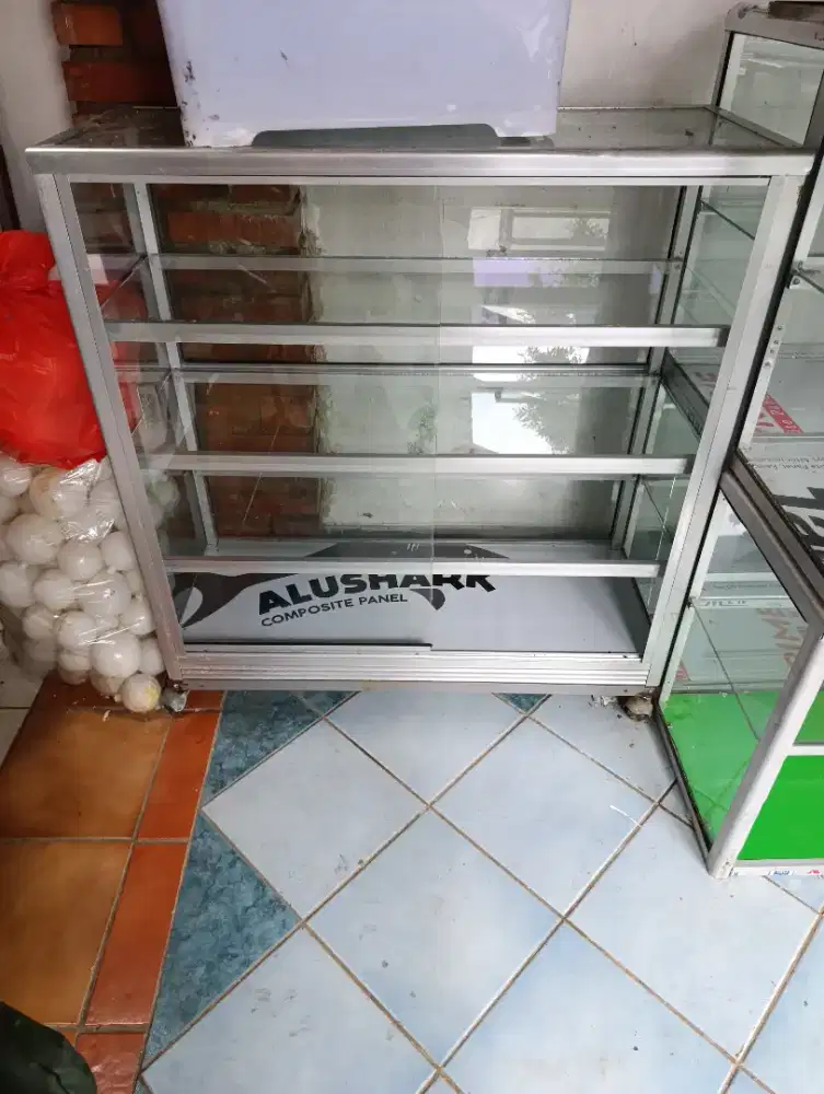 Jual Etalase sembako 1 meter second, Lok Pamulang barat, Tangsel