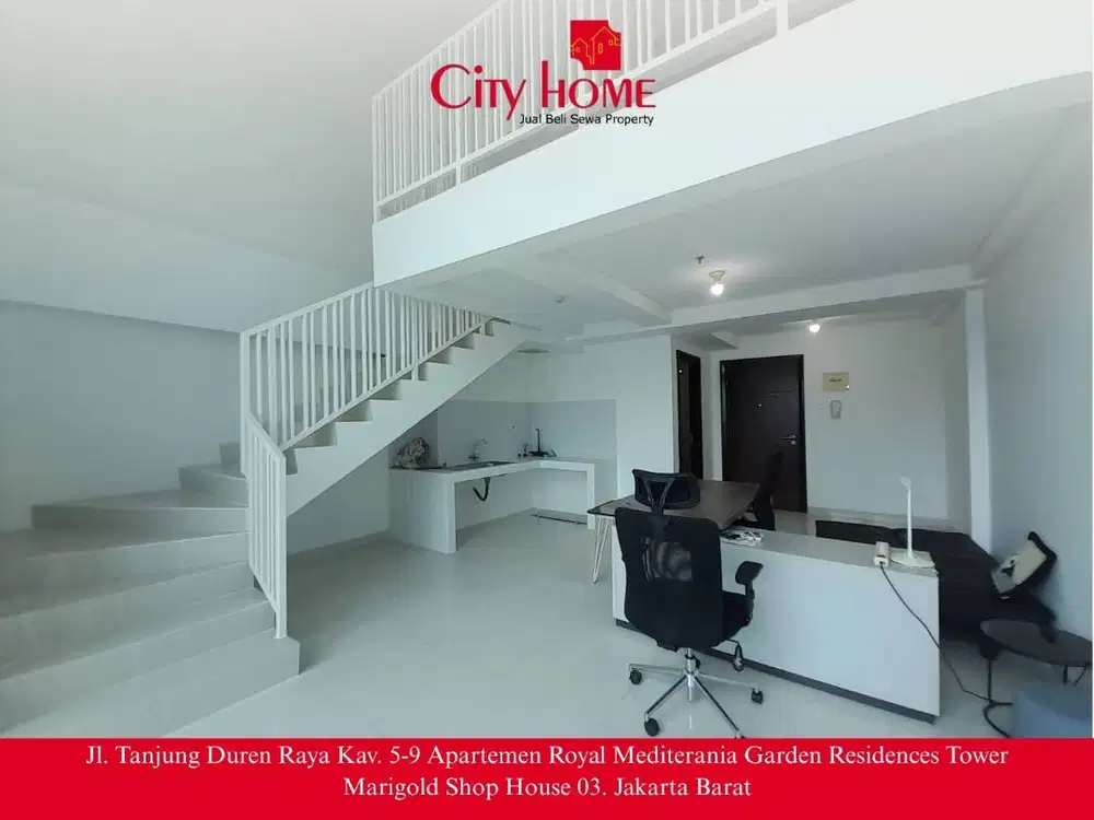 Jual Kantor Di  Neo Soho  - Nyaman & Semi Furnished